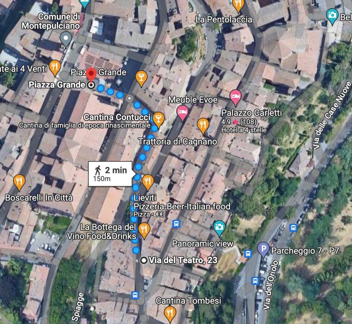 A Due Passi Da Piazza Grande Daire Montepulciano Stazione Dış mekan fotoğraf
